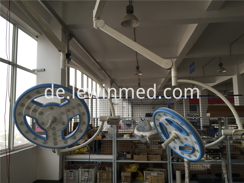 Dual head led hollow lamp